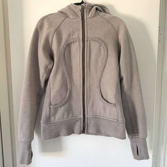 Lululemon Gray Scuba Hoodie Jacket - Picture 2 of 5